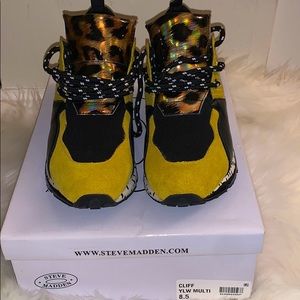 Steve Madden gym shoes.